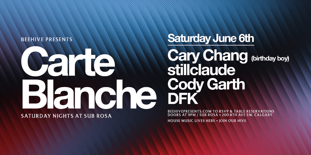 Carte Blanche ft. Cary Chang, stillclaude, Cody Garth & DFK