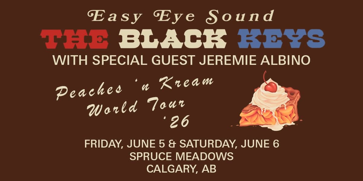 The Black Keys — Peaches 'N Kream World Tour