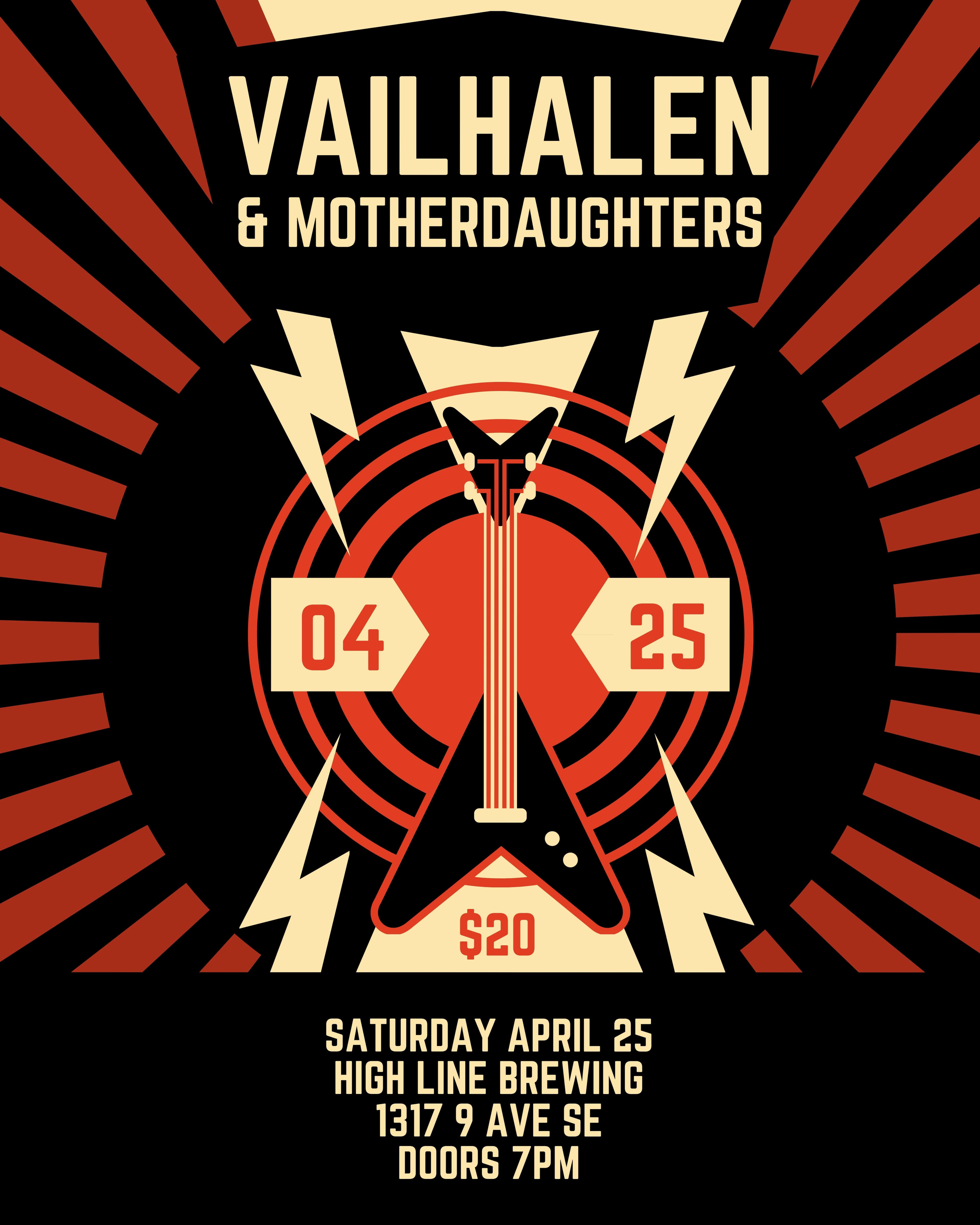 Vailhalen & Motherdaughter! Live @ High Line